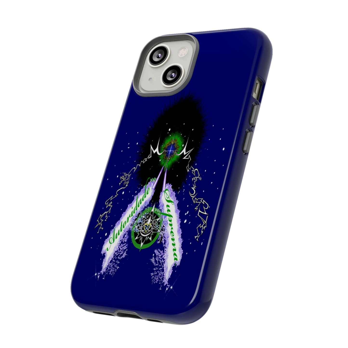 Autoridade Suprema- Portuguese -Drk blue Iphone only! -Tough Cases