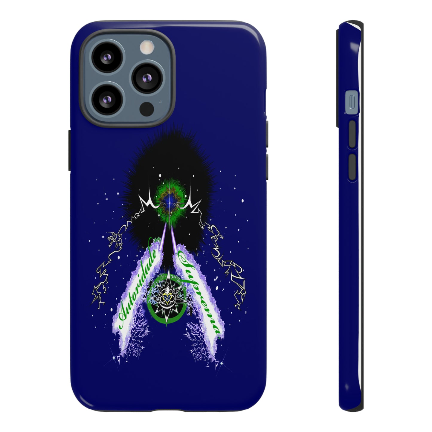 Autoridade Suprema- Portuguese -Drk blue Iphone only! -Tough Cases