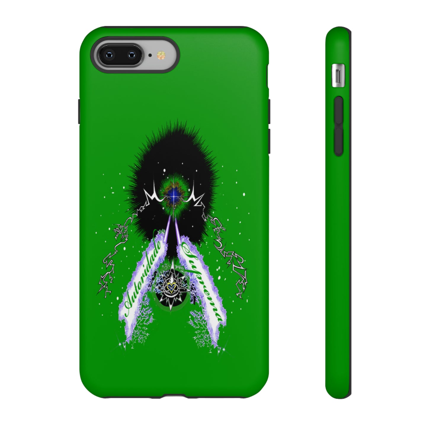 Autoridade Suprema  -Portuguese -Green-Iphone only! Tough Cases