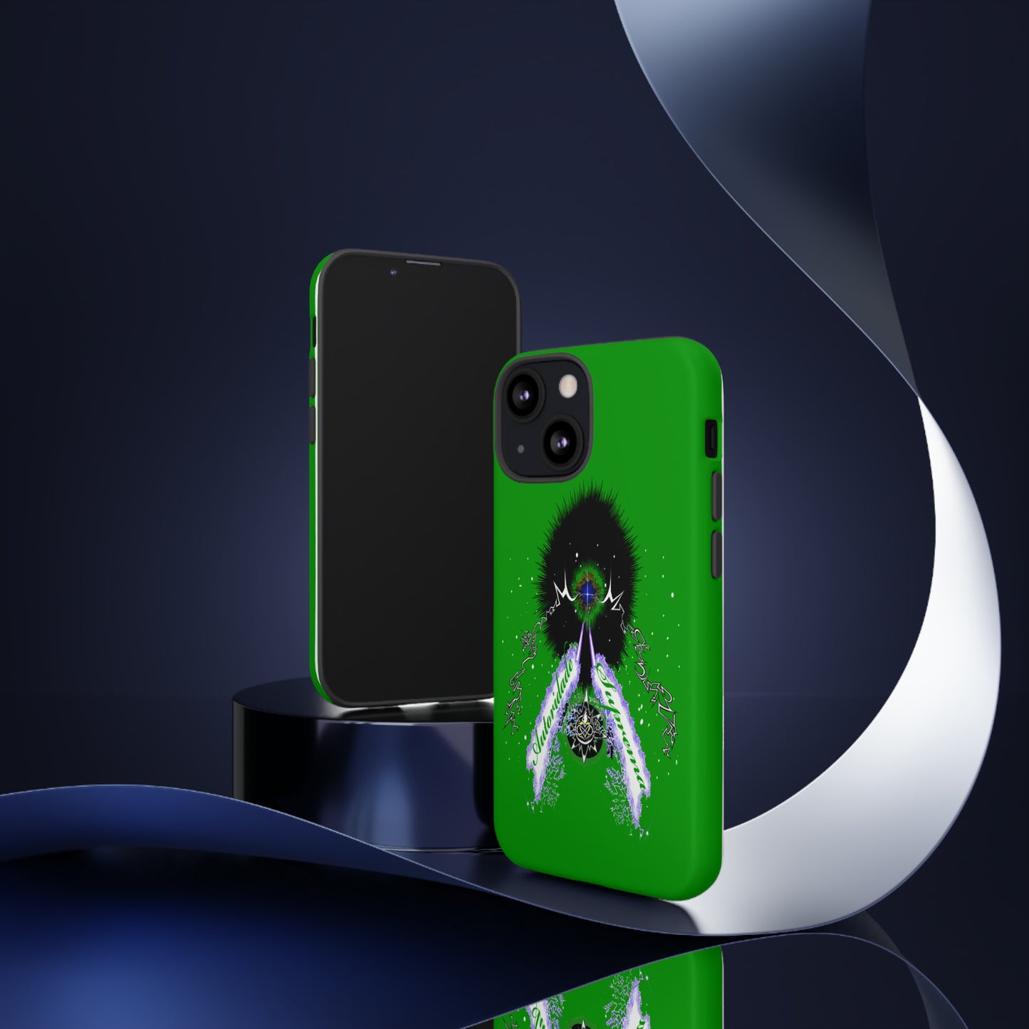 Autoridade Suprema  -Portuguese -Green-Iphone only! Tough Cases