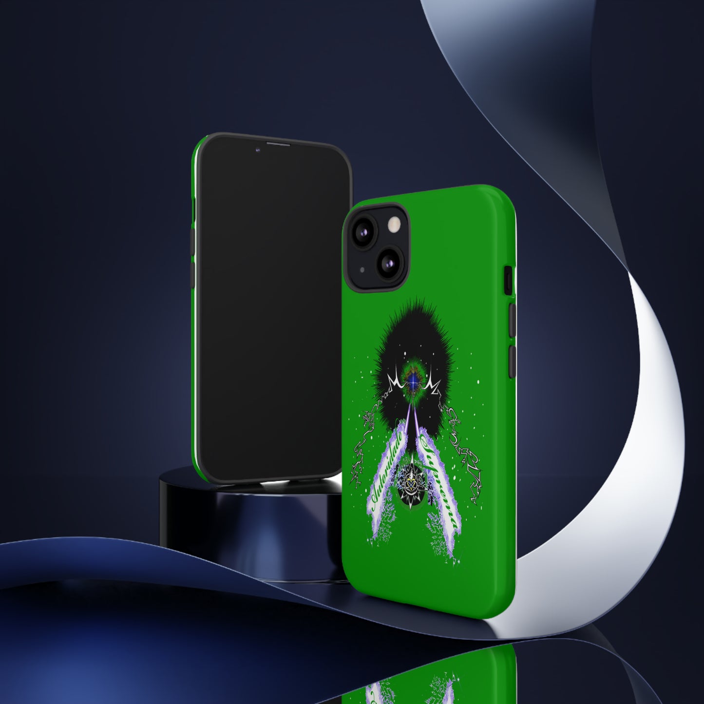 Autoridade Suprema  -Portuguese -Green-Iphone only! Tough Cases