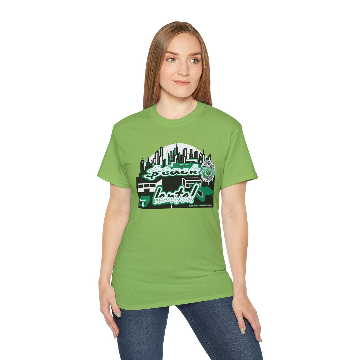 $tacklanta 2! remix Green Supreme Authority -Unisex Ultra Cotton Tee