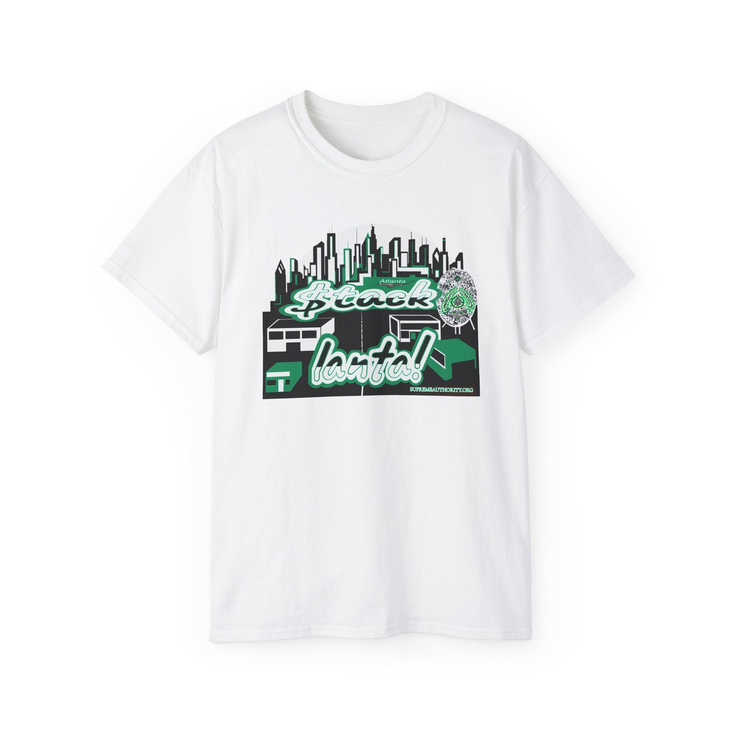 $tacklanta 2! remix Green Supreme Authority -Unisex Ultra Cotton Tee