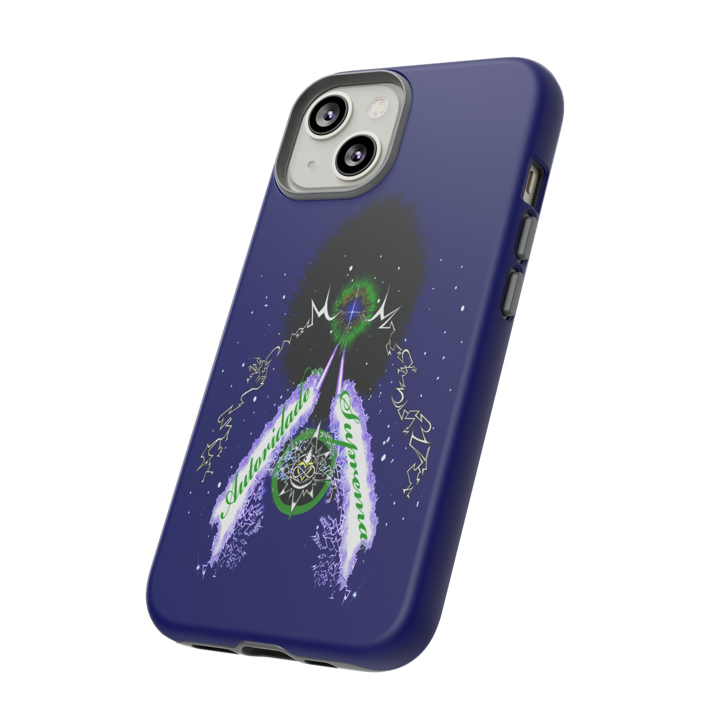 Autoridade Suprema- Portuguese -Drk blue Iphone only! -Tough Cases