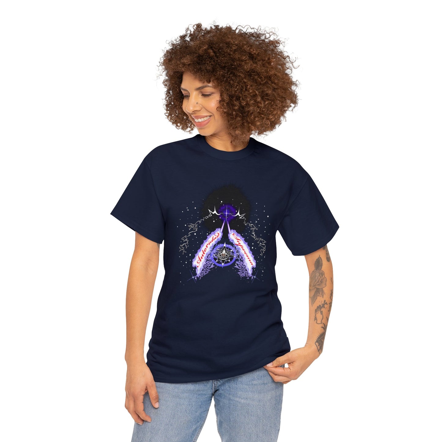 Autoridad Suprema 1 Unisex Heavy Cotton Tee