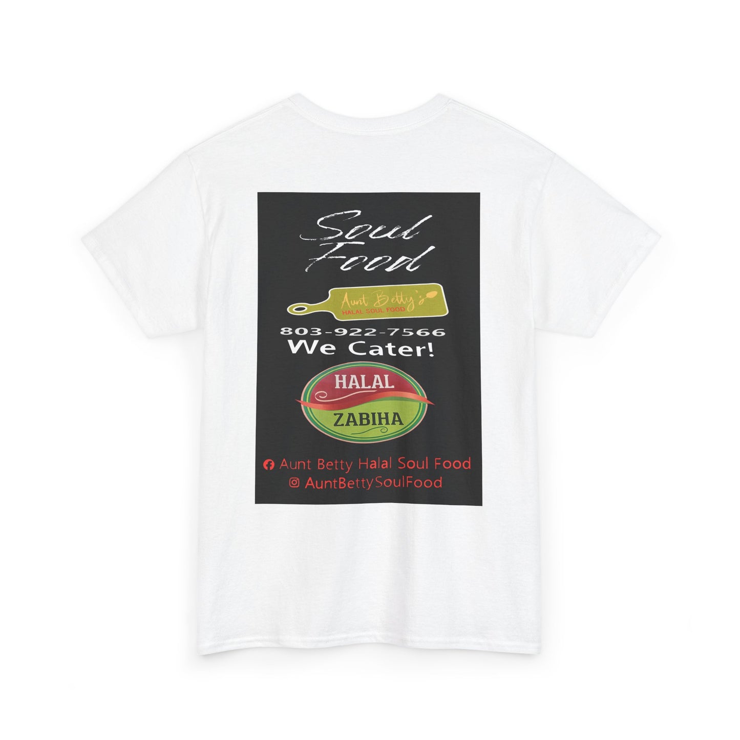 Aunt Betty's Soul Food Custom  - Unisex Heavy Cotton Tee