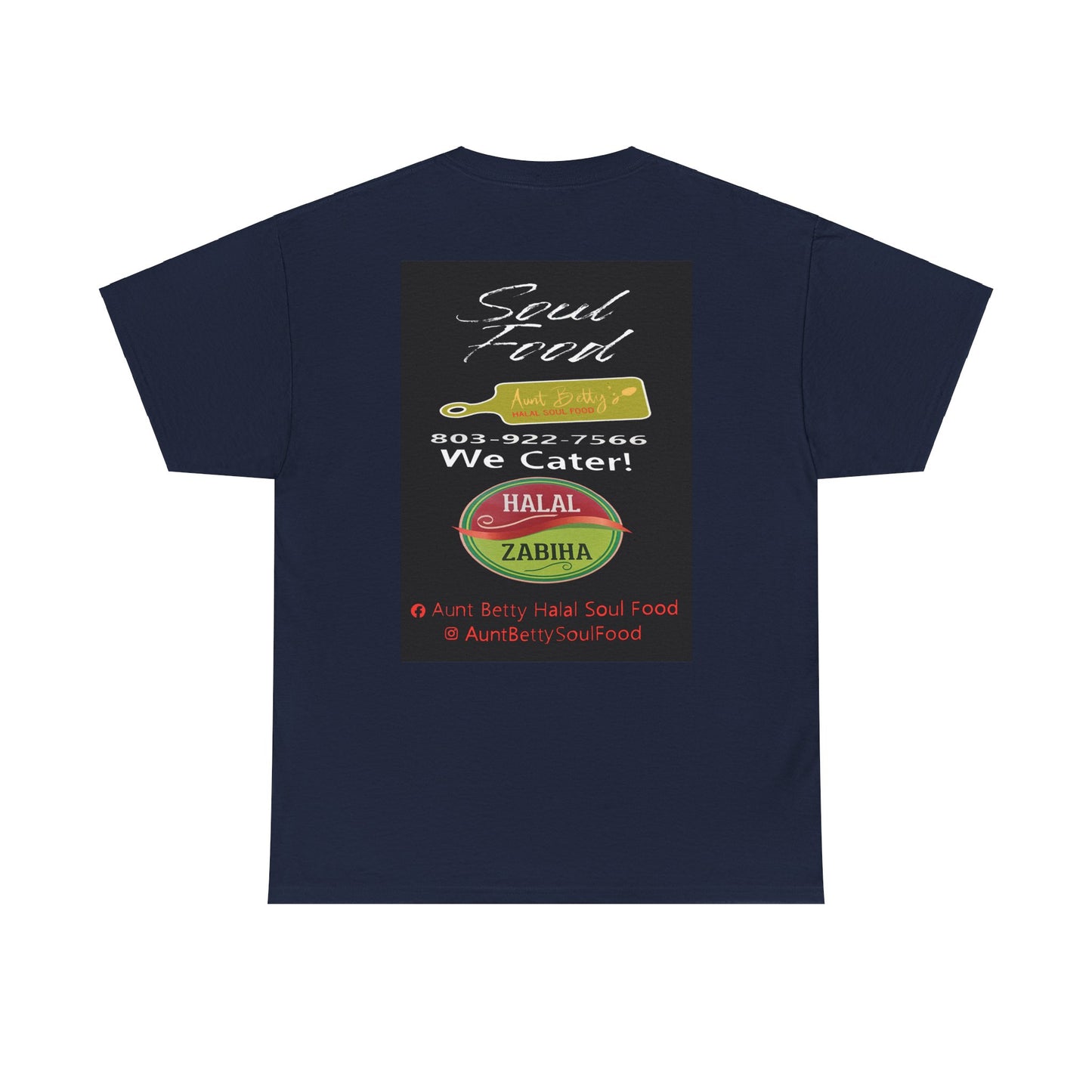 Aunt Betty's Soul Food Custom  - Unisex Heavy Cotton Tee