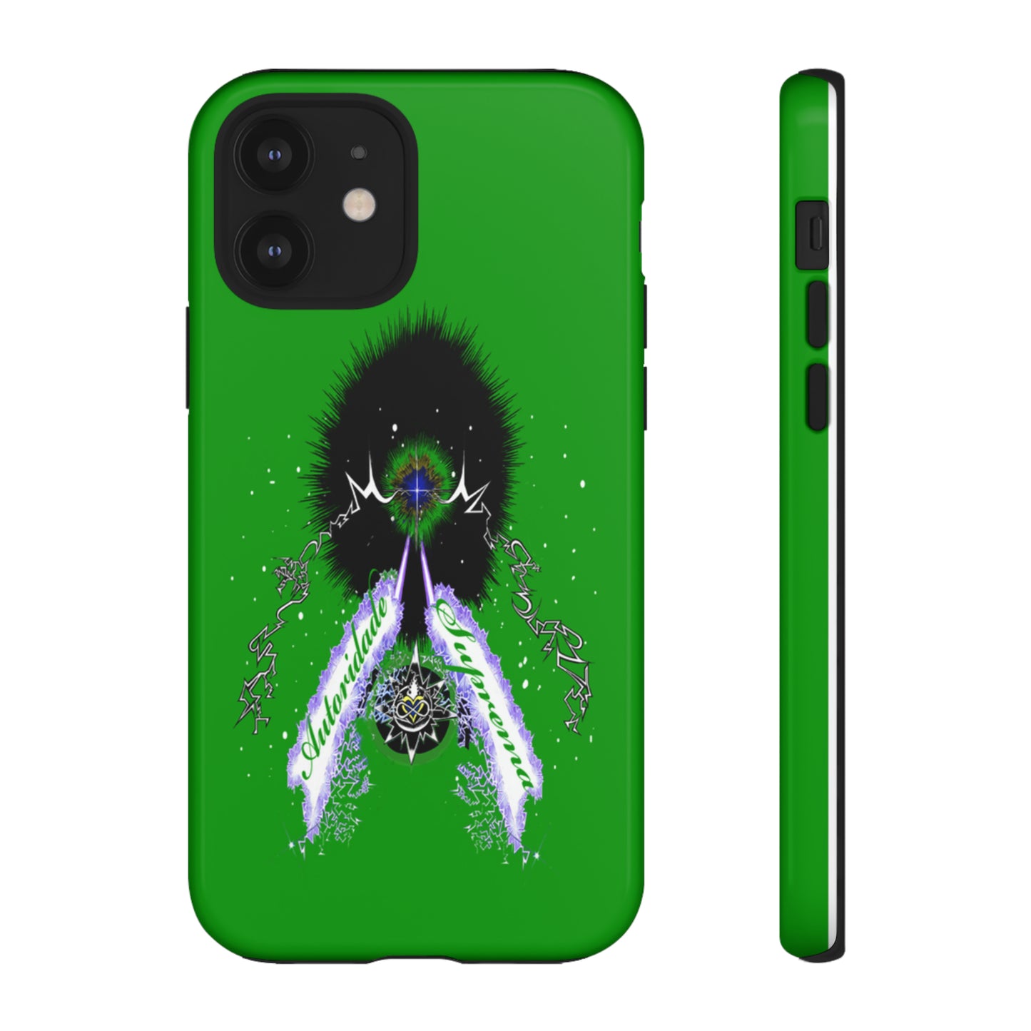 Autoridade Suprema  -Portuguese -Green-Iphone only! Tough Cases