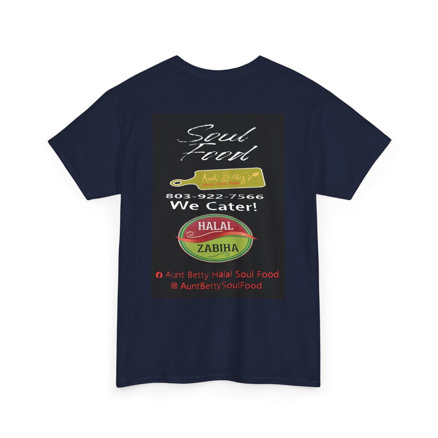 Aunt Betty's Soul Food Custom  - Unisex Heavy Cotton Tee