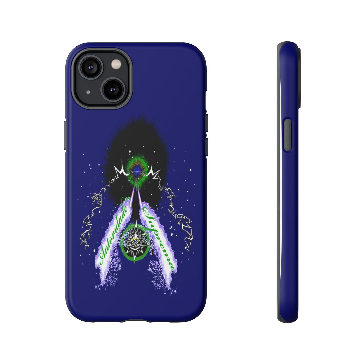 Autoridade Suprema- Portuguese -Drk blue Iphone only! -Tough Cases