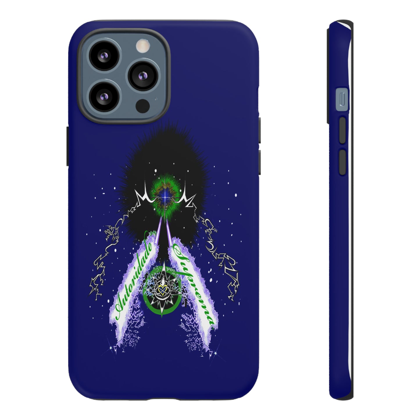 Autoridade Suprema- Portuguese -Drk blue Iphone only! -Tough Cases