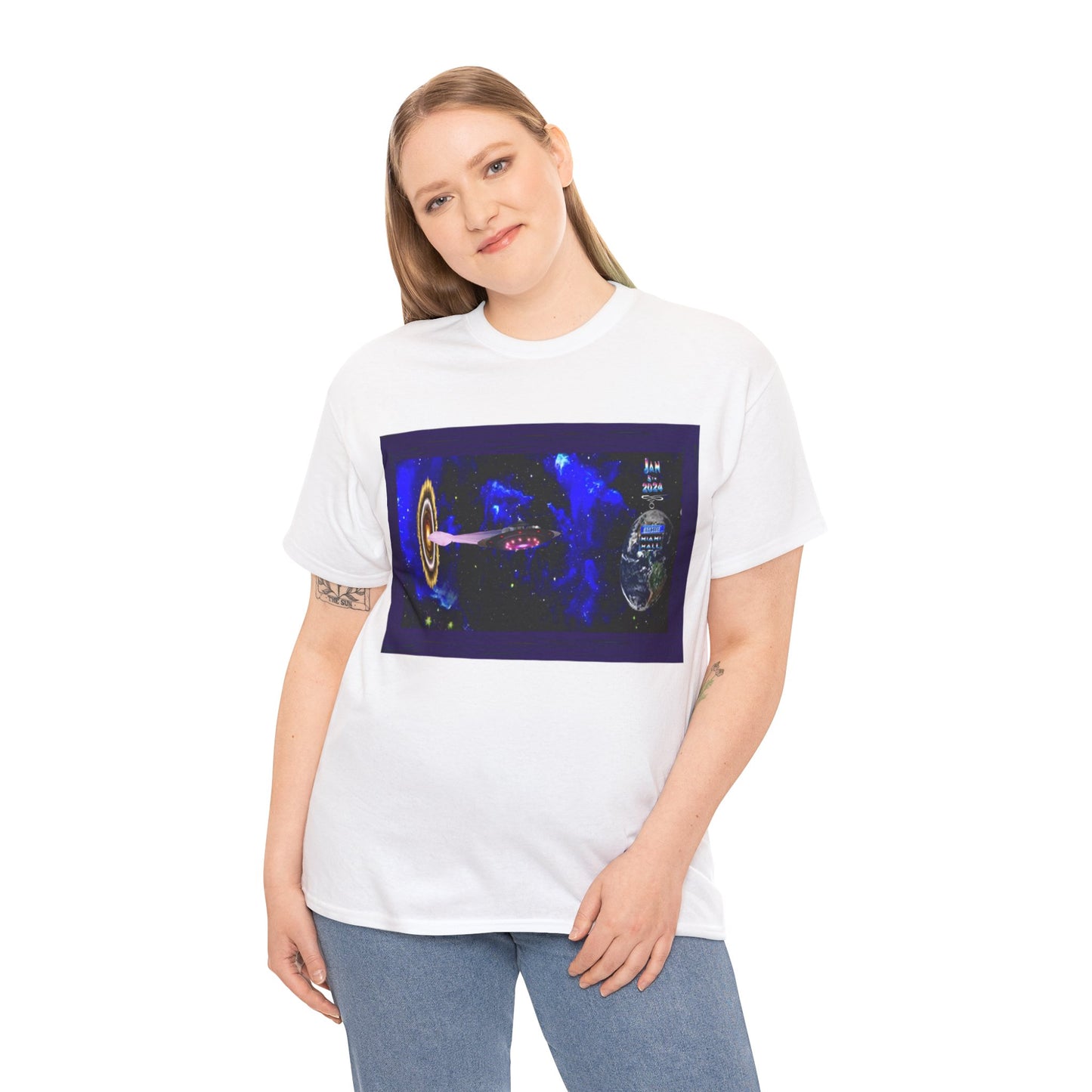 Copy of Miami Alien Mall 1 - Unisex Heavy Cotton Tee