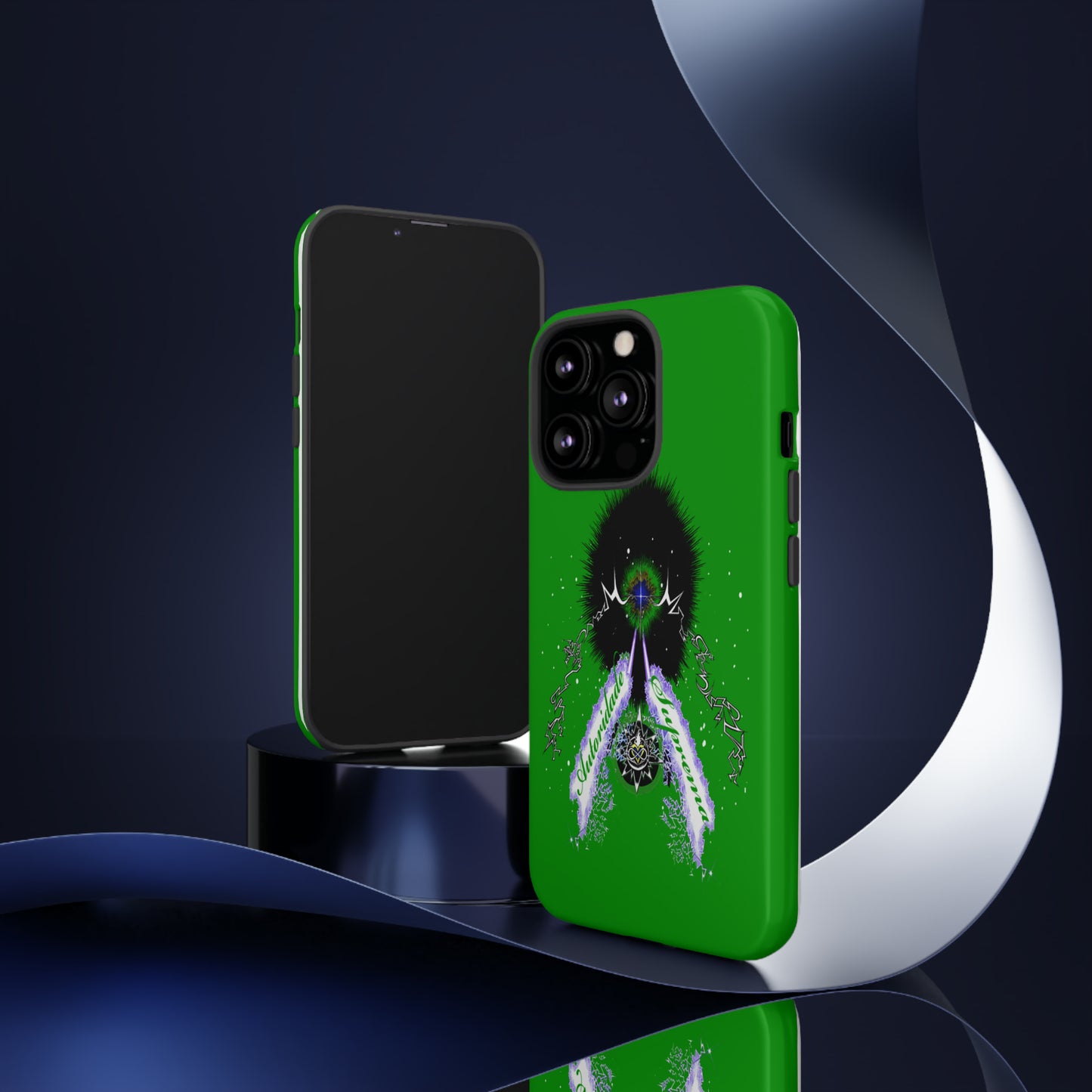 Autoridade Suprema  -Portuguese -Green-Iphone only! Tough Cases