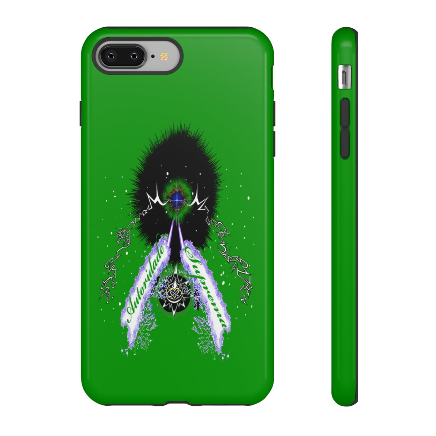 Autoridade Suprema  -Portuguese -Green-Iphone only! Tough Cases