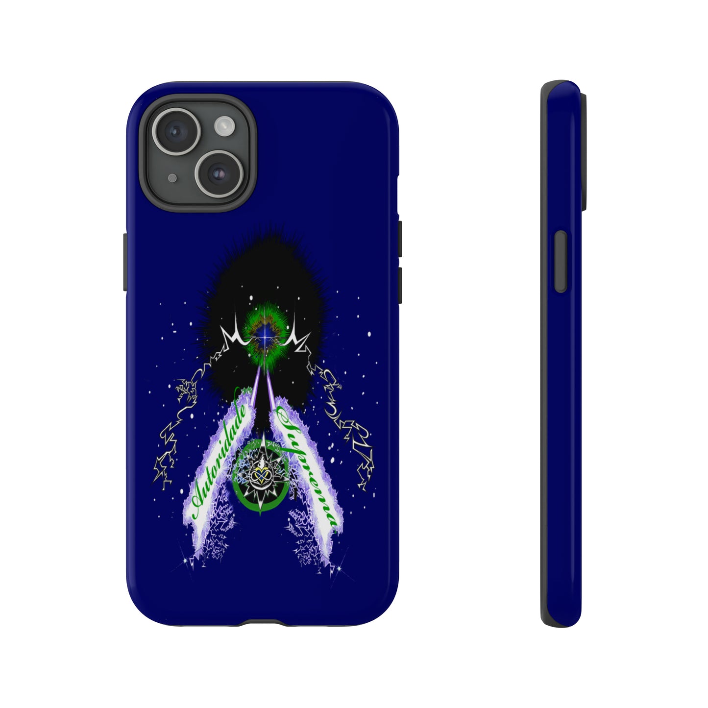 Autoridade Suprema- Portuguese -Drk blue Iphone only! -Tough Cases