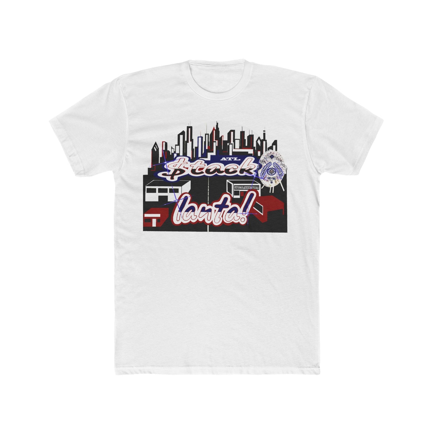 $tack-lanta! 4 Supreme Authority - Men's Cotton Crew Tee