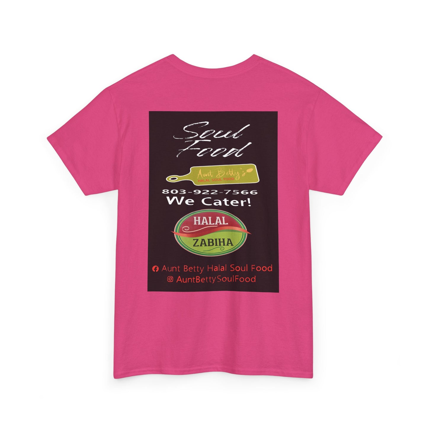 Aunt Betty's Soul Food Custom  - Unisex Heavy Cotton Tee