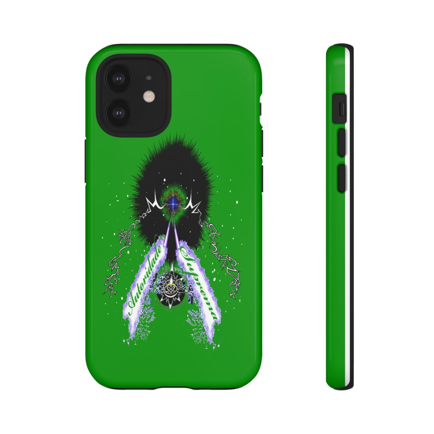 Autoridade Suprema  -Portuguese -Green-Iphone only! Tough Cases