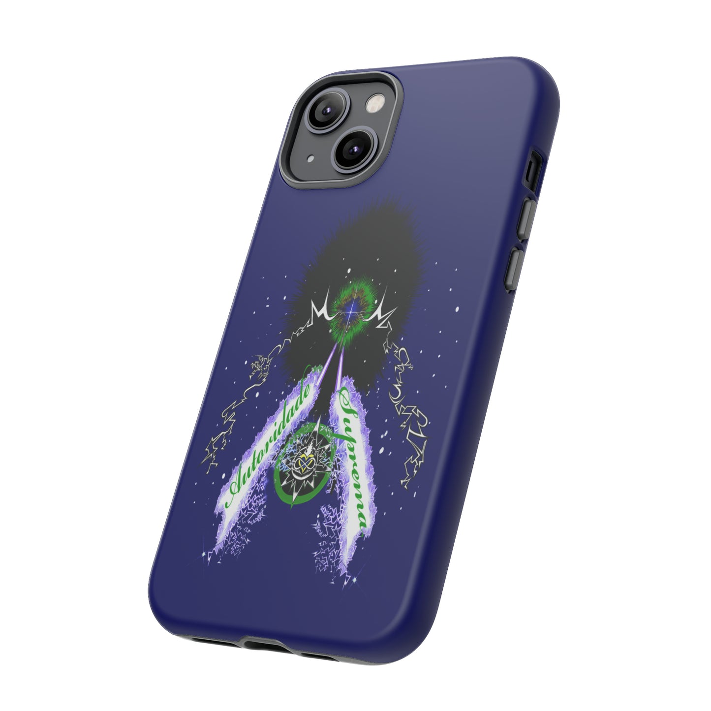 Autoridade Suprema- Portuguese -Drk blue Iphone only! -Tough Cases