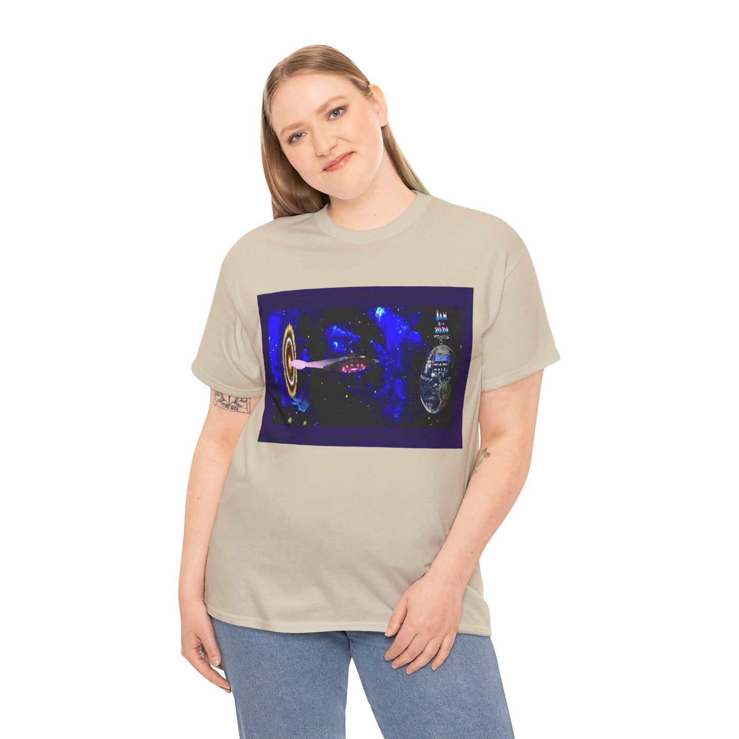 Copy of Miami Alien Mall 1 - Unisex Heavy Cotton Tee