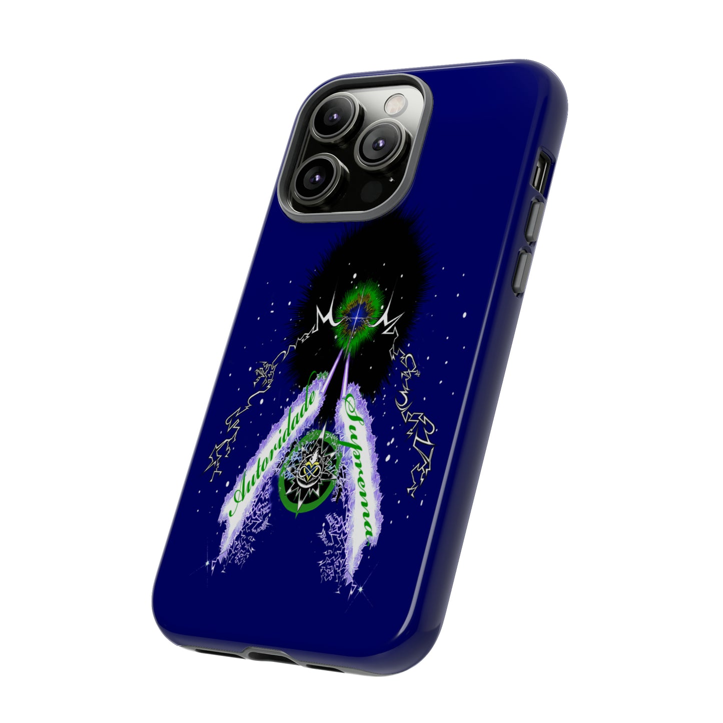 Autoridade Suprema- Portuguese -Drk blue Iphone only! -Tough Cases