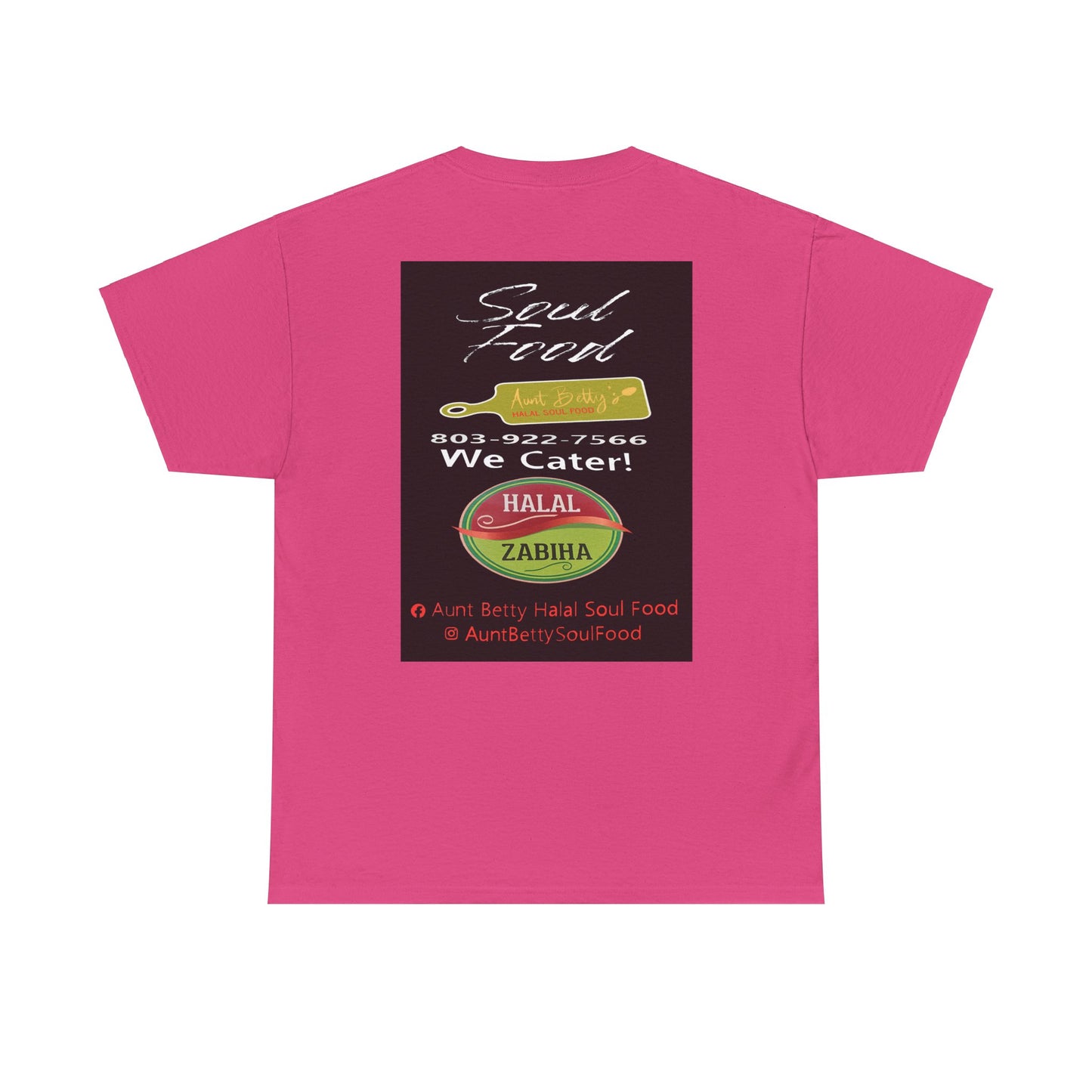 Aunt Betty's Soul Food Custom  - Unisex Heavy Cotton Tee