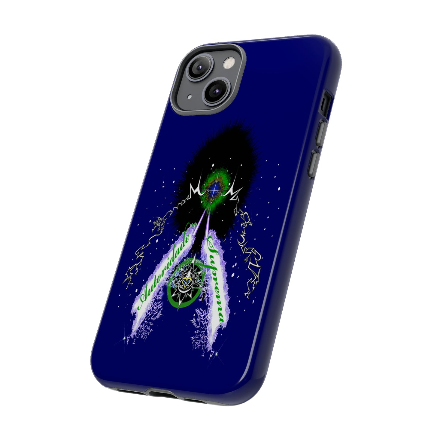 Autoridade Suprema- Portuguese -Drk blue Iphone only! -Tough Cases