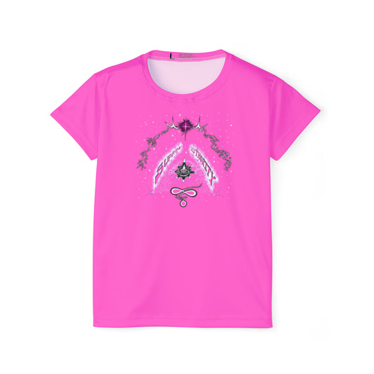 Copy of Supreme Authority Pink! Women's Sports Jersey (AOP)