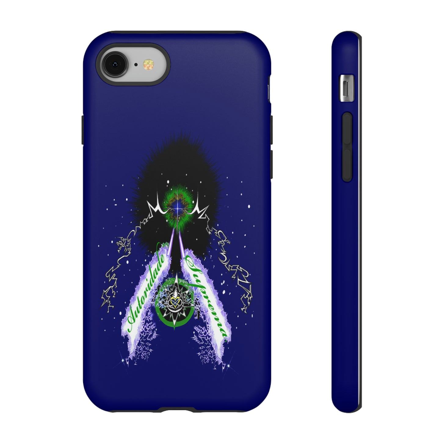 Autoridade Suprema- Portuguese -Drk blue Iphone only! -Tough Cases