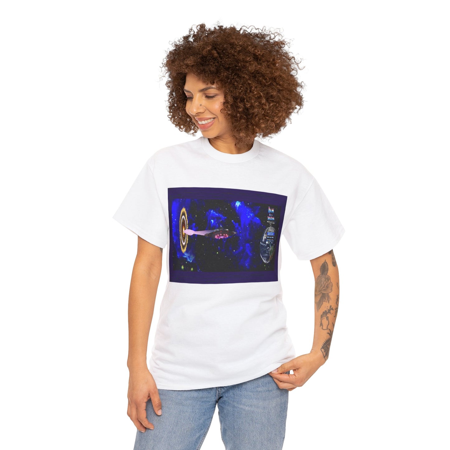 Copy of Miami Alien Mall 1 - Unisex Heavy Cotton Tee