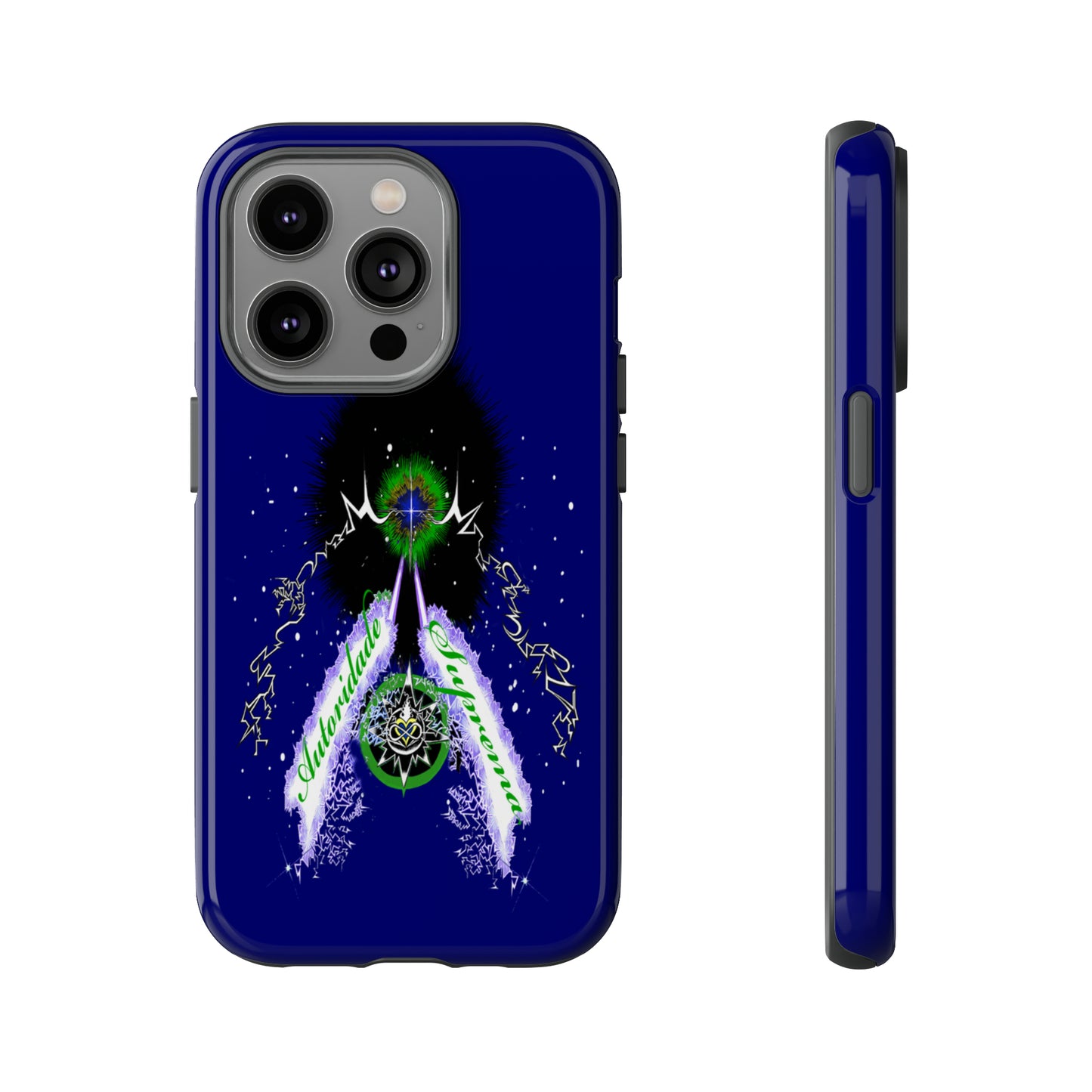 Autoridade Suprema- Portuguese -Drk blue Iphone only! -Tough Cases