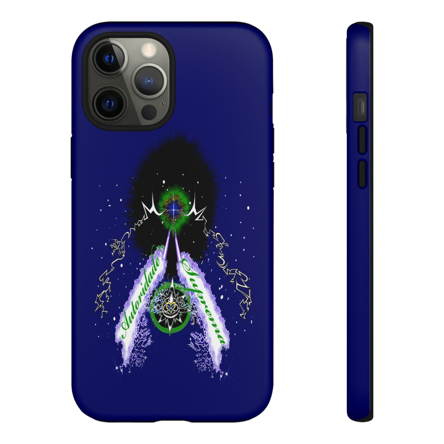 Autoridade Suprema- Portuguese -Drk blue Iphone only! -Tough Cases