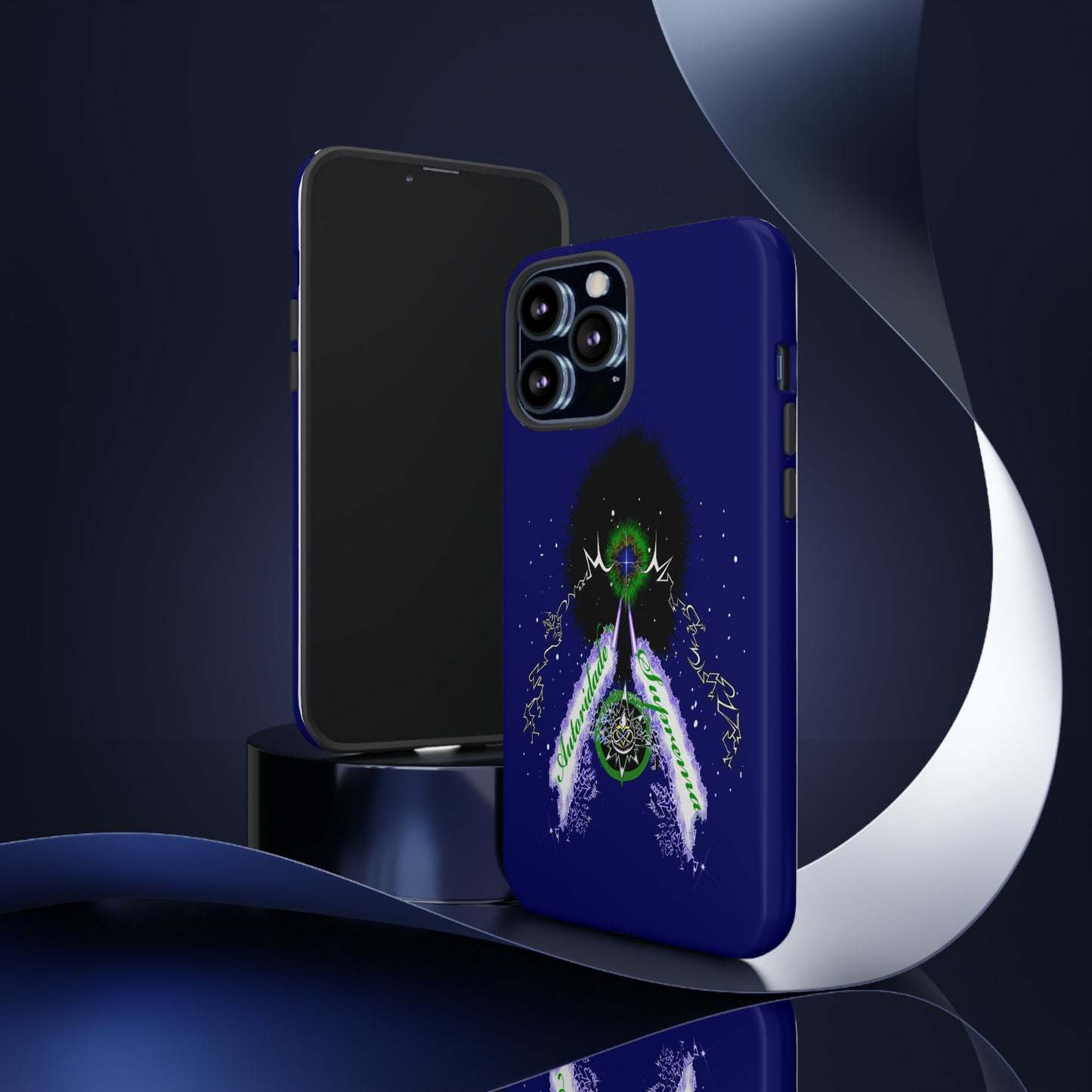 Autoridade Suprema- Portuguese -Drk blue Iphone only! -Tough Cases