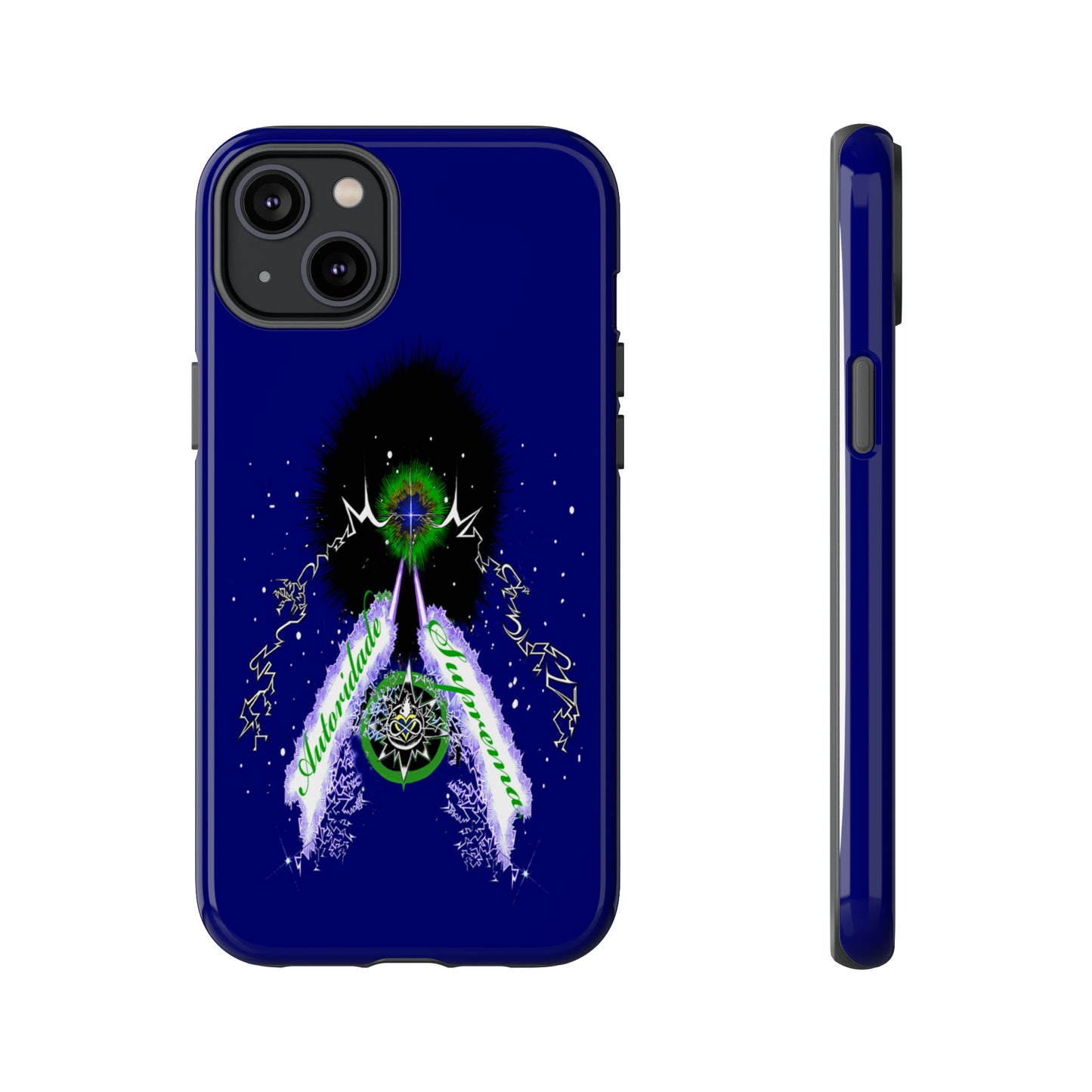 Autoridade Suprema- Portuguese -Drk blue Iphone only! -Tough Cases