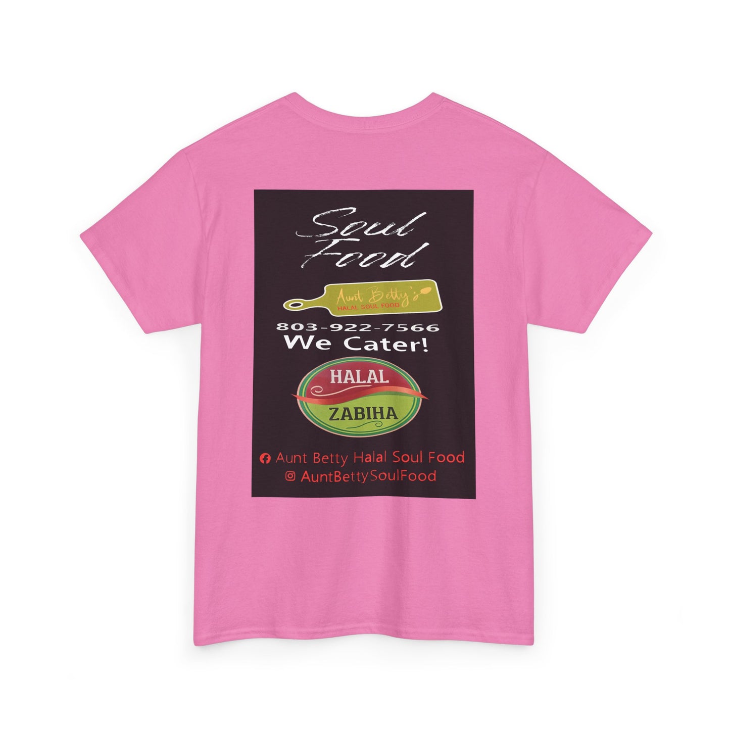 Aunt Betty's Soul Food Custom  - Unisex Heavy Cotton Tee