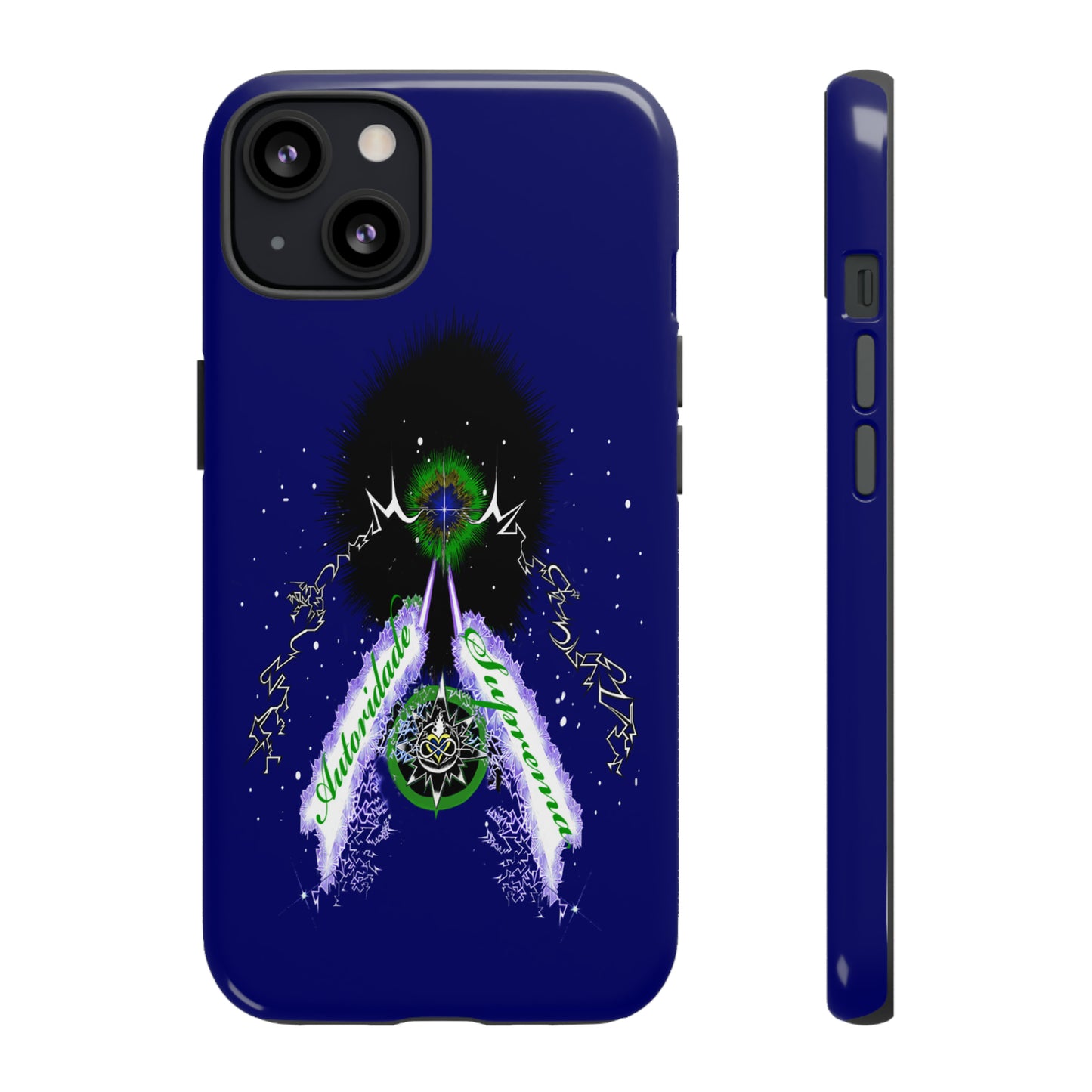 Autoridade Suprema- Portuguese -Drk blue Iphone only! -Tough Cases