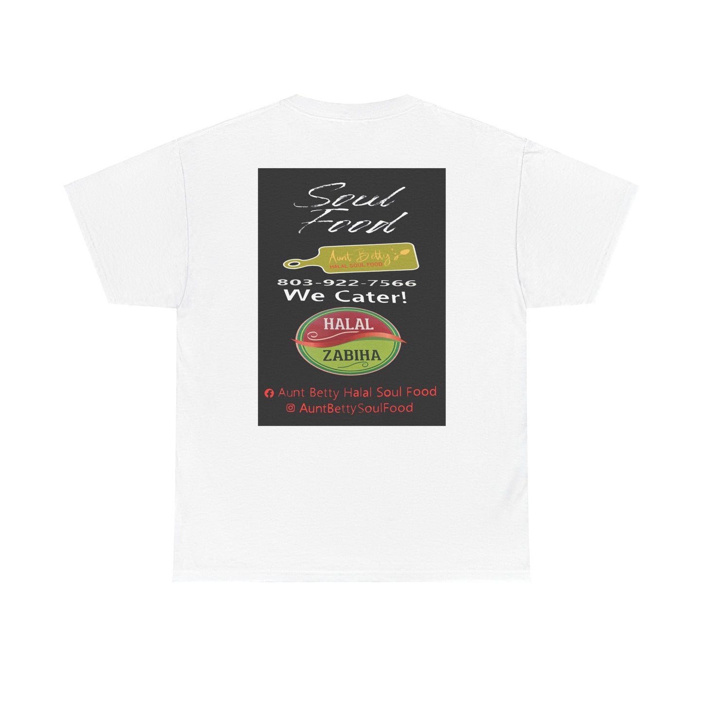 Aunt Betty's Soul Food Custom  - Unisex Heavy Cotton Tee