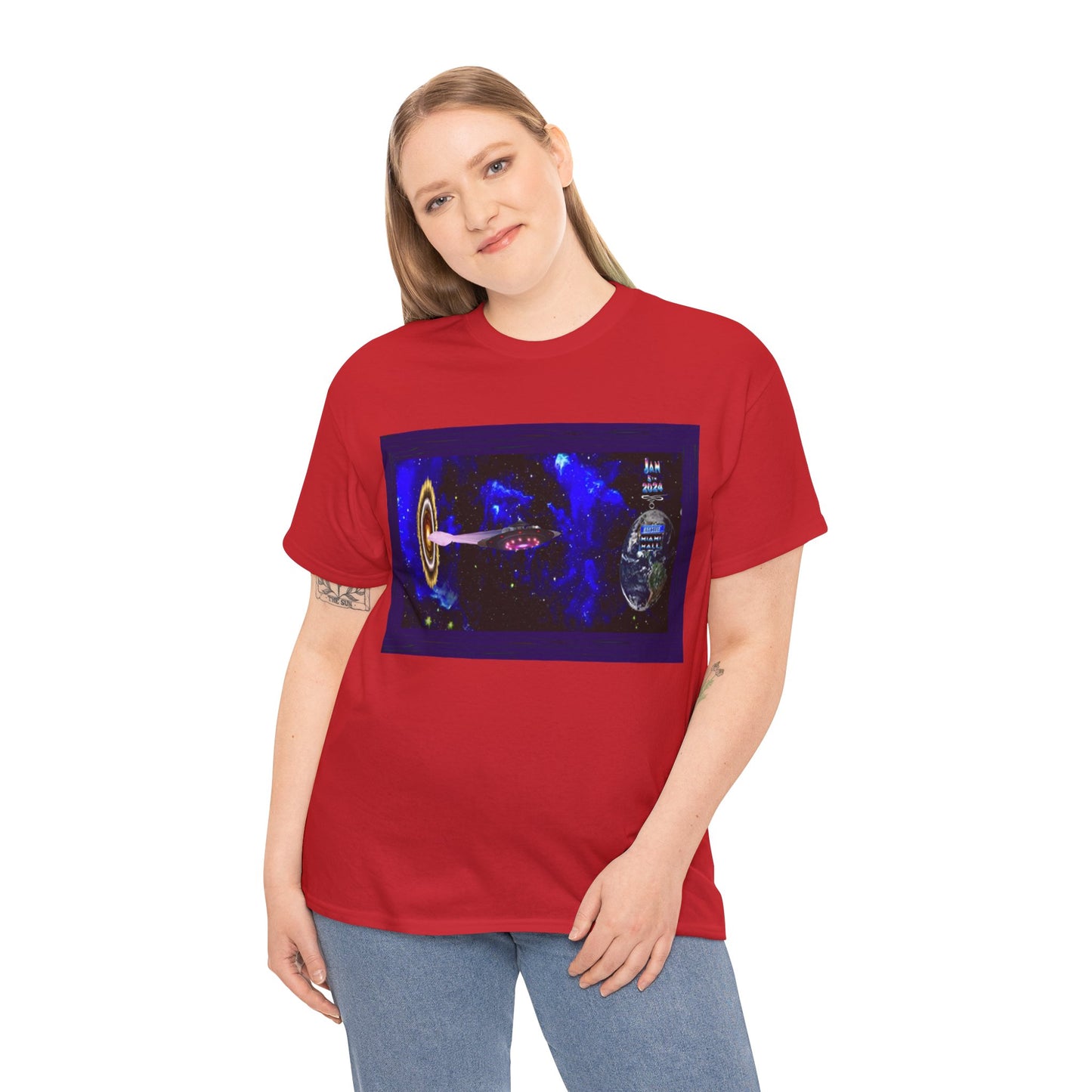 Copy of Miami Alien Mall 1 - Unisex Heavy Cotton Tee