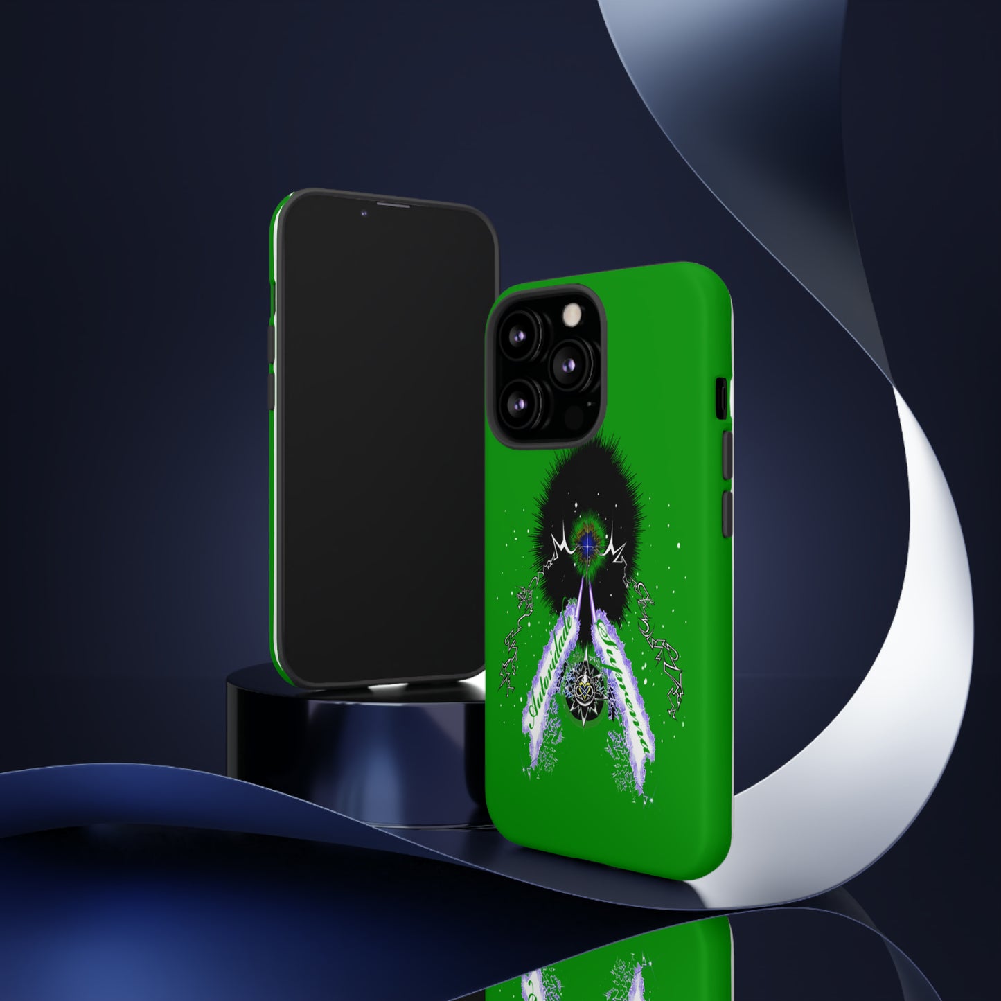 Autoridade Suprema  -Portuguese -Green-Iphone only! Tough Cases